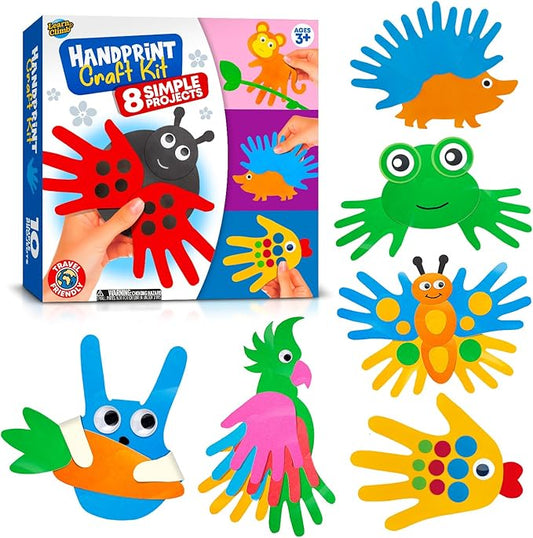 Arts and Crafts Kit for Toddlers Ages 3+ Years. Easy Animal Crafting for Kids-CubbioJoy