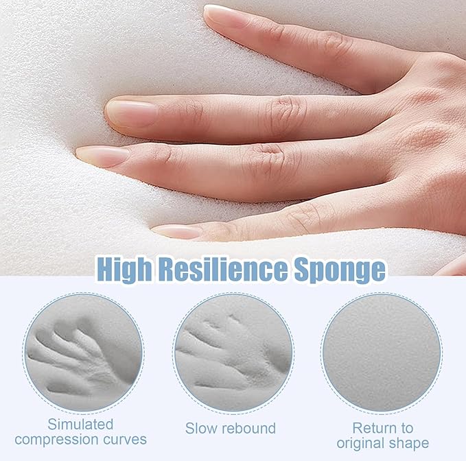 Baby Reflux Pillow for Infant Support Cushion,Pillow for Sleeping/Feeding, Soft Cotton Cover, Bedroom, Stroller, Detachable-CubbioJoy