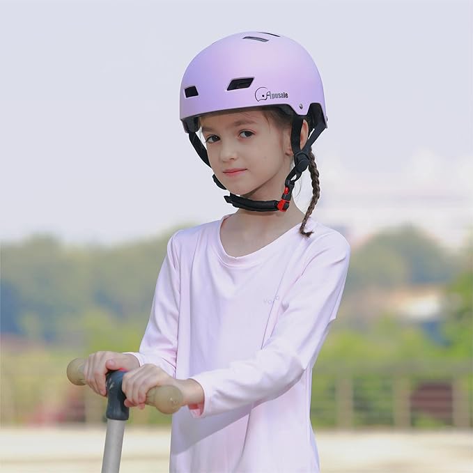 Bike Skateboard Helmet, Adjustable and Multi-Sport for Skate Scooter, 3 Sizes for Adult Youth Kids Toddler-CubbioJoy
