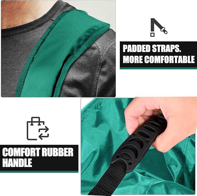 Car Seat Travel Bag for Airplane, Large Car Seat Bags for Air Travel with Comfort Padded Straps, Gate Check Storage Bag/Backpack for Carseat Airport, Carseat Cover Travel - Baby Travel Essential-CubbioJoy