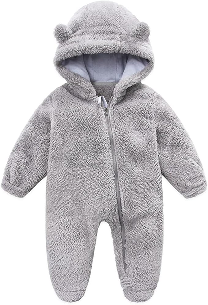 Baby Boy Girl Snowsuit Winter Warm Clothes Coat Infant Jumpsuit Toddler Outfit-CubbioJoy