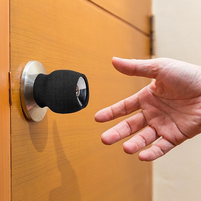 4PCS Round Door Handle Covers - Anti-Scald Door Knob Cushion Cover - Door Handle Protector for Summer and Winter-CubbioJoy