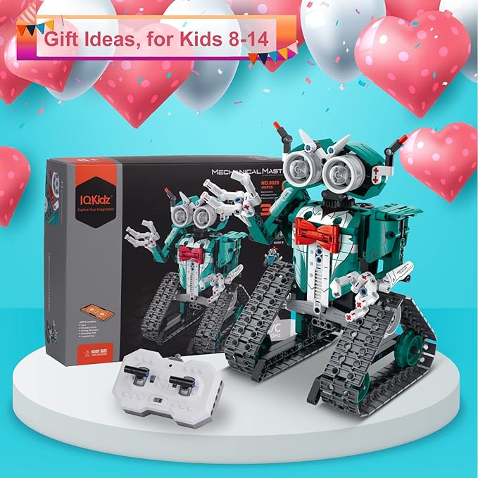 APP/Remote Control STEM Building Kits for Kids Ages 8-12 - 3 in 1 RC Robot Car Toys, 440 Pcs Educational Science Projects, Gift Ideas for Boys Girls-CubbioJoy