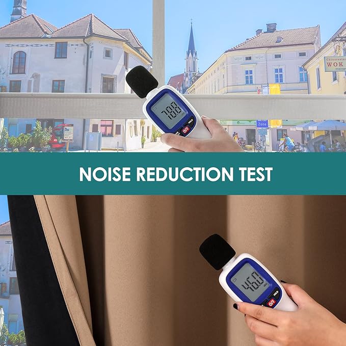 ChrisDowa 100% Blackout Curtains for Bedroom with Black Liner, 2 Thick Layers Total Blackout Thermal Insulated Grommet Window Curtains 2 Panels Set (Cappuccino, 42 x 84 Inch)-CubbioJoy