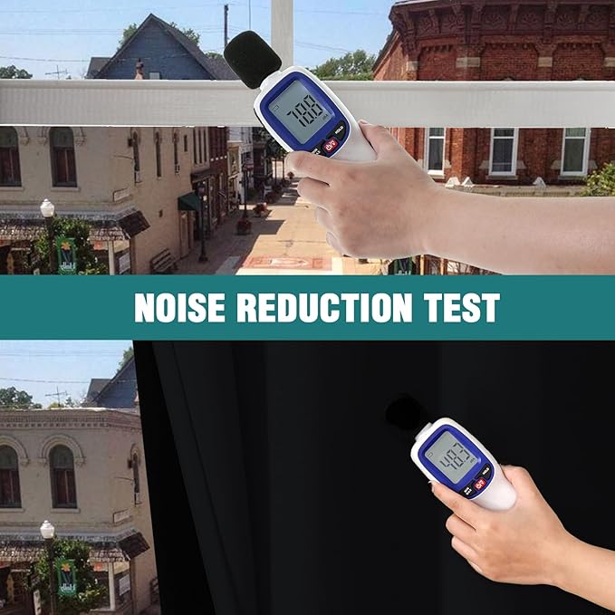 ChrisDowa 100% Blackout Curtains for Bedroom with Black Liner, 2 Thick Layers Total Blackout Thermal Insulated Grommet Window Curtains 2 Panels Set (Black, 52 x 54 Inch)-CubbioJoy