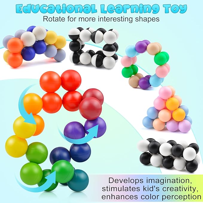 4PCS Autism Sensory Toys for Autistic Children, Quiet Fidget Toys for Adults & Kids, Stocking Stuffers for Boys Ages 3-5-CubbioJoy