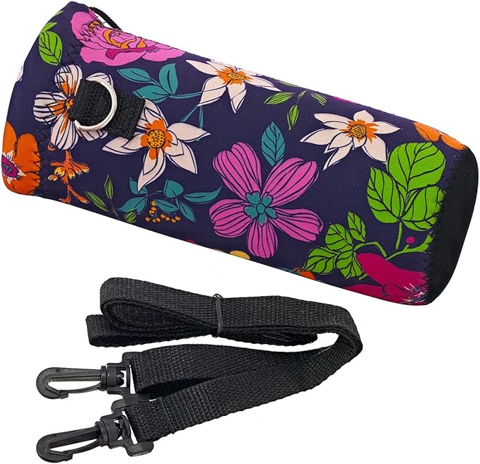 AUPET Water Bottle Bag Carrier,24oz/32oz Insulated Neoprene bottle Sling Holder Case Pouch Cover for 1000ML/750ML Bottles with Shoulder Strap for walking-CubbioJoy