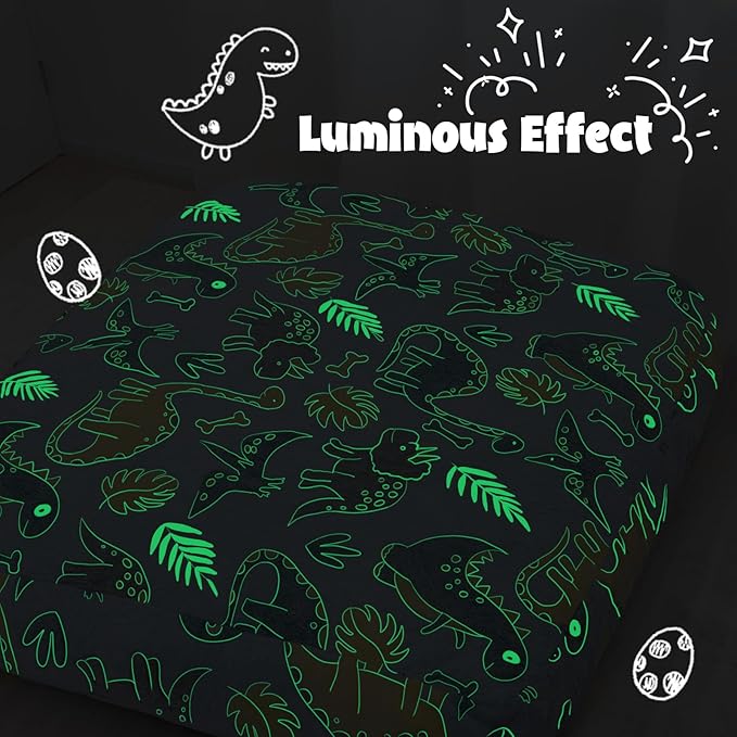 Bean Bag Chair for Kids, Toddler Beanbag Bed Unicorn, Convertible Children Bean Chair to Floor Mattress with Filler, Stuffed Child Bean Bags for Girl Boy Sleeping, Blue Dino-CubbioJoy