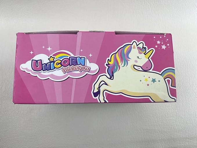 DIY Painting Unicorn Kit Arts and Crafts Set for Kids or Girls Decorate and Drawing 3D Toys for Children Gift(6 Unicorns)-CubbioJoy