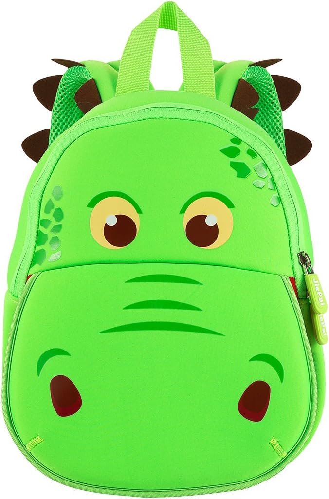 JiePai Dinosaur Toddler Backpack Hippo Kids Backpack Waterproof Cartoon Preschool-CubbioJoy