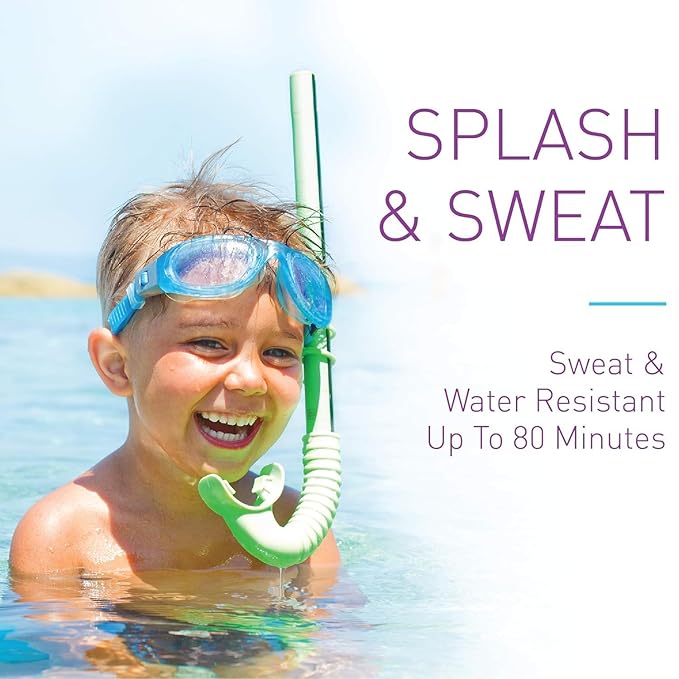 BOB KIDS SPF 30 Brush On Mineral Powder Sunscreen, Broad Spectrum Protection, Water Resistant 80 Mins, Fragrance Free, Easy to Apply for Kids & Babies, Mfg in USA-CubbioJoy