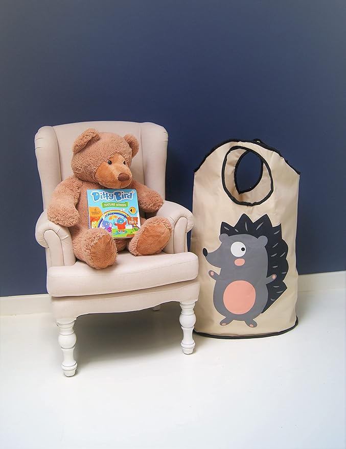 Ditty Bird Musical Books for Toddlers | Fun Children's Nursery Rhyme Book | Rain, Rain, Go Away Book with Sound | Interactive Toddler Books for 1 Year Old to 3 Year Olds | Sturdy Baby Sound Books-CubbioJoy