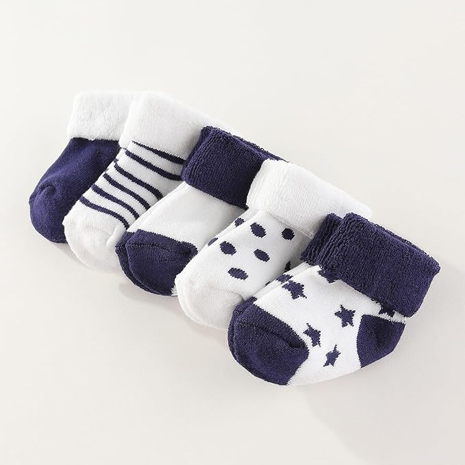 Baby Hats Mittens and Socks Set Cotton Newborn Hat Beanie Soft Infant Girls Boys Caps Gloves 0-6 month-CubbioJoy