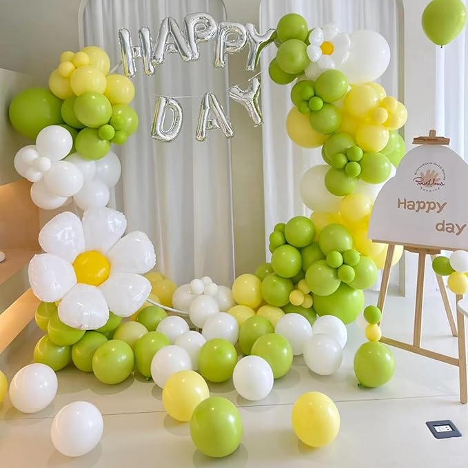 140pcs Light Green Round Balloons Different Sizes 18 12 10 5 Inch Latex Balloons for Arch Decoration Party Balloon Kit for Graduation Birthday Party Wedding Balloon Baby Shower Decoration-CubbioJoy