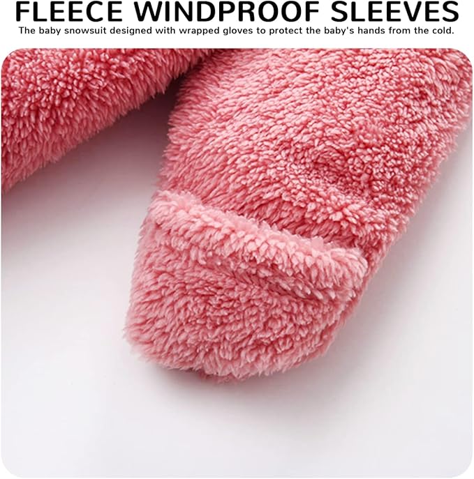 Baby Boy Girl Snowsuit Winter Warm Clothes Coat Infant Jumpsuit Toddler Outfit-CubbioJoy