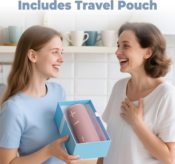 Bluetooth Speaker,30W Portable Wireless Speaker with TWS,IPX7 Waterproof, 8H Playtime, LED Lights,for Pool/Beach/Shower, Blue Gifts, Electronic Gifts-CubbioJoy