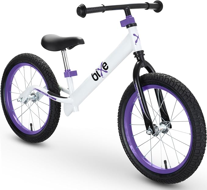 Balance Bike: for Big Kids Aged 4, 5, 6, 7, 8 and 9 Years Old - No Pedal Sport Training Bicycle | 16inch Wheel-CubbioJoy