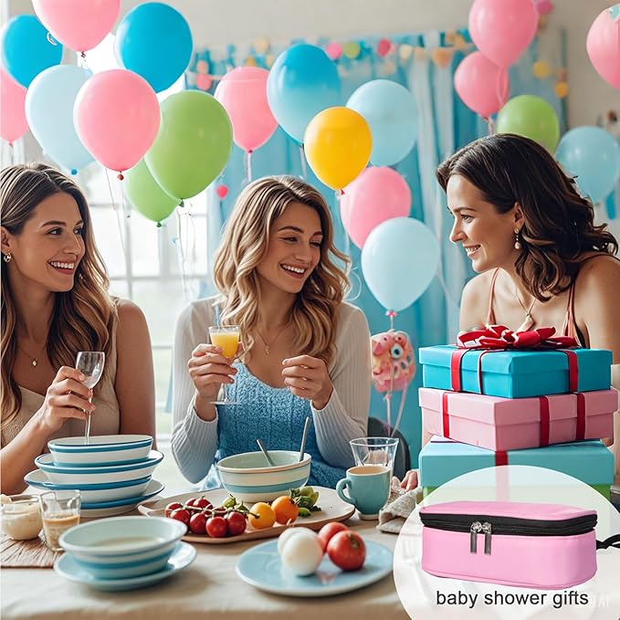 Insulated Breastmilk Cooler Bag with 2 Ice Packs - Breastmilk Cooler Organizer Bag for Daycare, Breastfeeding Mom Travel Outdoor-CubbioJoy