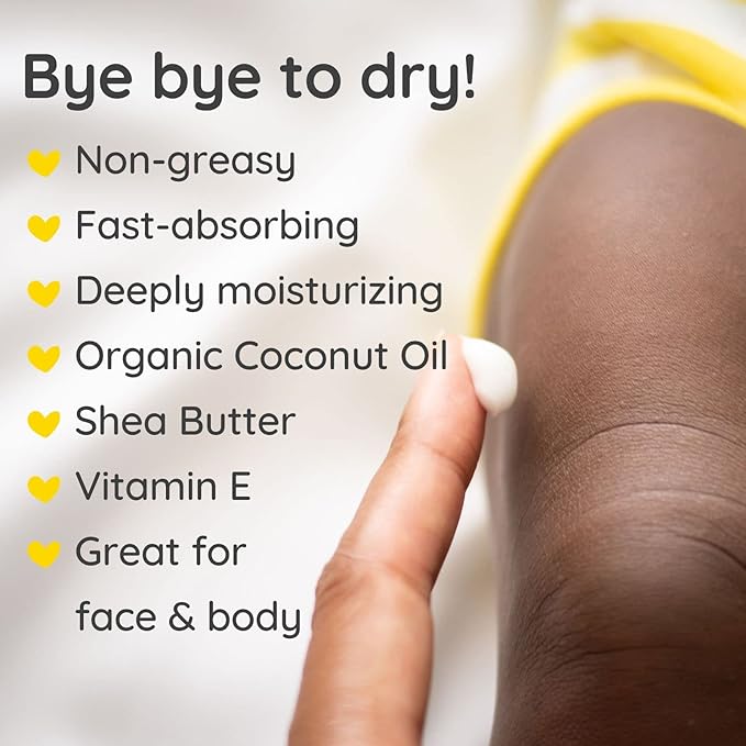 Bubbsi Whipped Coconut Oil Baby Lotion for Eczema, Dry Skin, Baby Acne, KP | Organic Coconut Oil, Shea Butter, Vitamin E | Light, Natural Scent | EU Compliant, Vegan (Refill Pouch, 32oz)-CubbioJoy