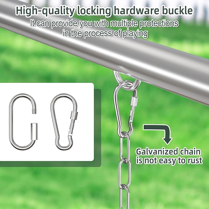 AGPTEK Toddler Swing Heavy Duty Bucket With Adjustable Rope - Cute Shape, 250 LB and 150 LB Capacity - Green-CubbioJoy