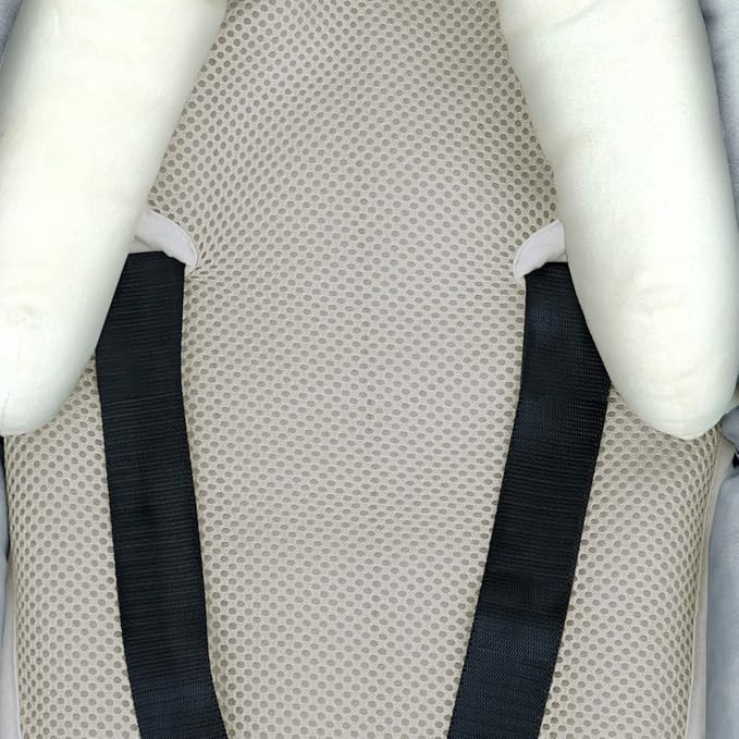 COOLBEBE Upgraded 3-in-1 Babybody Support & Strap Covers Set for Newborn Infant - Extra Soft Car Seat Insert Cushion Pad, Perfect for Carseats, Strollers, Swing-CubbioJoy