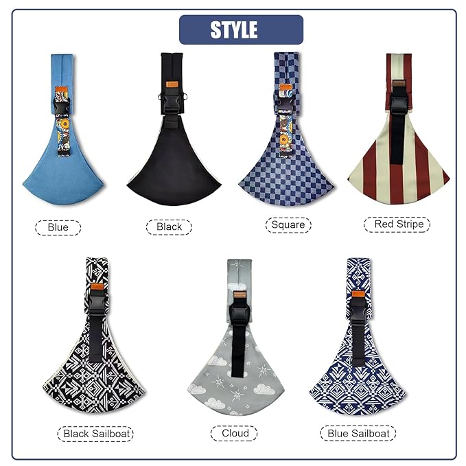 Baby Sling Carrier,Baby Sling,Toddler Carrier,Adjustable and Non-Slip Hip Seat Carriers Carrying 10-30 lbs(Star)-CubbioJoy