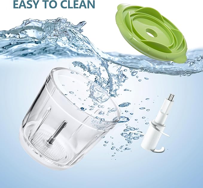 Bear Baby Food Maker, Baby Food Processor Set with Baby Food Containers, Silicone Spoons, Baby Food Puree Blender for Fruit, Vegetable, Meat, Make Fresh and Nutritious Meals for Your Little One-CubbioJoy