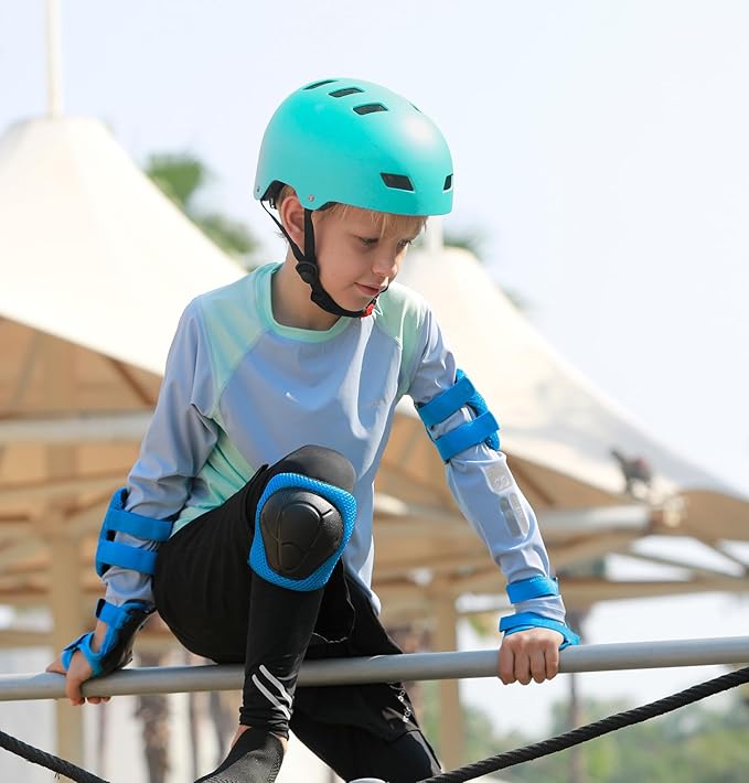 Bike Skateboard Helmet, Adjustable and Multi-Sport for Skate Scooter, 3 Sizes for Adult Youth Kids Toddler-CubbioJoy