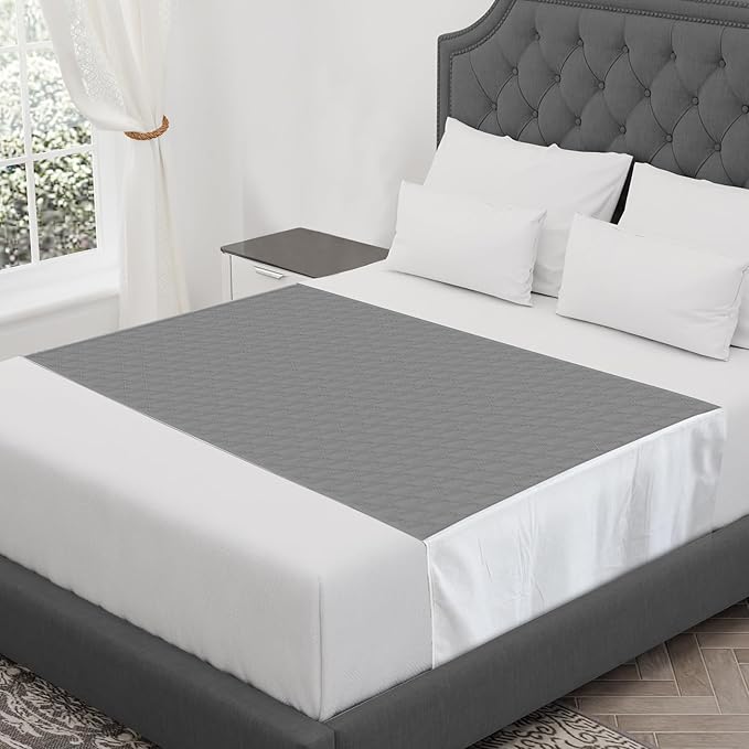 CoolShields Waterproof Bed Pads, 60" x 36" Washable Reusable Mattress Protector Bedwetting Pad for Incontinence-CubbioJoy