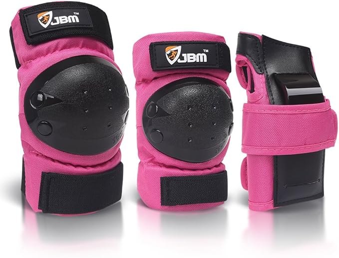JBM Adult & Kids Knee Pads Elbow Pads and Wrist Guards for Inline Skating, Roller Skating, Skateboarding, Scootering-CubbioJoy
