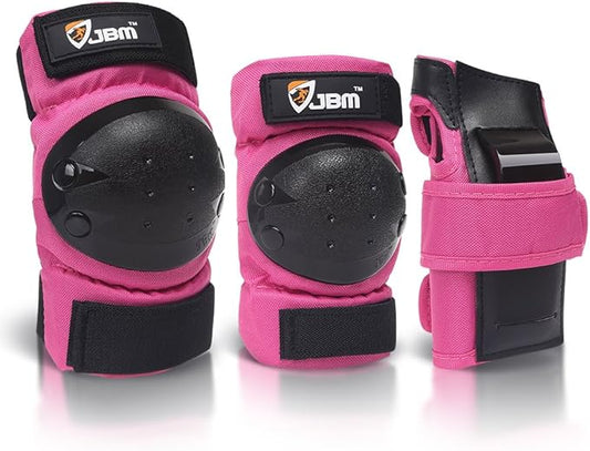 JBM Adult & Kids Knee Pads Elbow Pads and Wrist Guards for Inline Skating, Roller Skating, Skateboarding, Scootering-CubbioJoy
