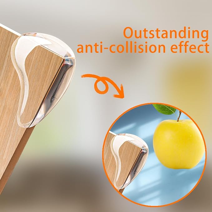 Baby Corner Protector Corner Protector Baby Furniture Corner Protection Transparent Cover Sharp Furniture and Table Top Edges with Adhesive 10 Pack-CubbioJoy