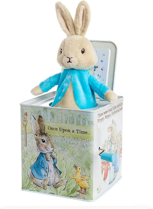 Beatrix Potter Peter Rabbit Jack-in-The-Box, Multi-colored, Standard-CubbioJoy