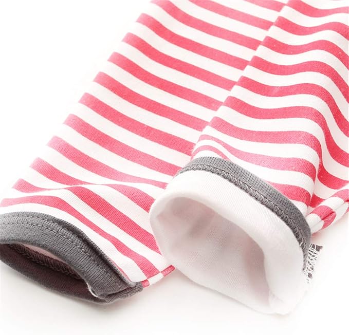 Kiddiezoom Baby and Toddler Boys'Snug Fit Footed One-Piece Romper Jumpsuit Cotton Cotton Footed Outfit-CubbioJoy