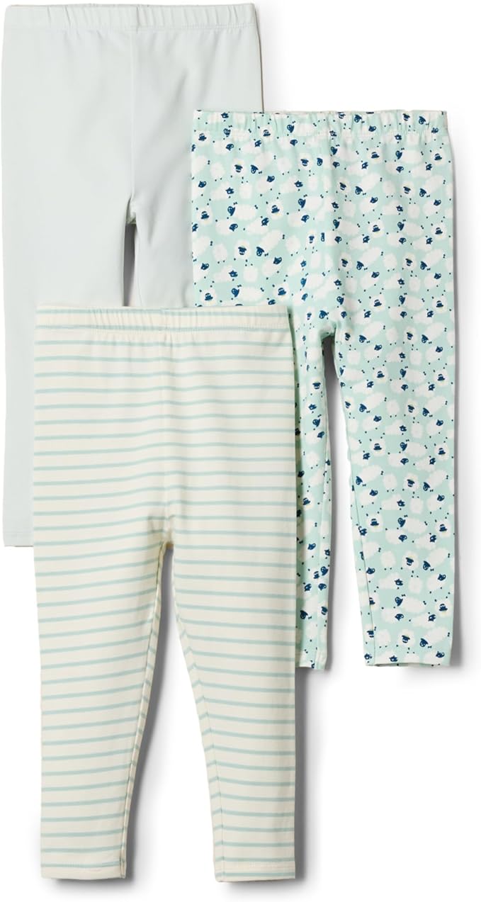 Amazon Essentials x Sofia Grainge Unisex Toddlers and Babies' Legging, Pack of 3-CubbioJoy