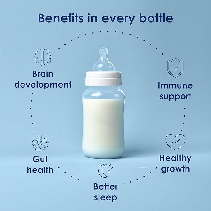 Kabrita Goat Milk Infant Formula - Easy to Digest Baby Formula 0-12 Months - Contains Prebiotics, Iron, DHA, Non-GMO - Gentle on Sensitive Tummies - Formula Supporting Gut Health & Sleep - 28Oz-CubbioJoy