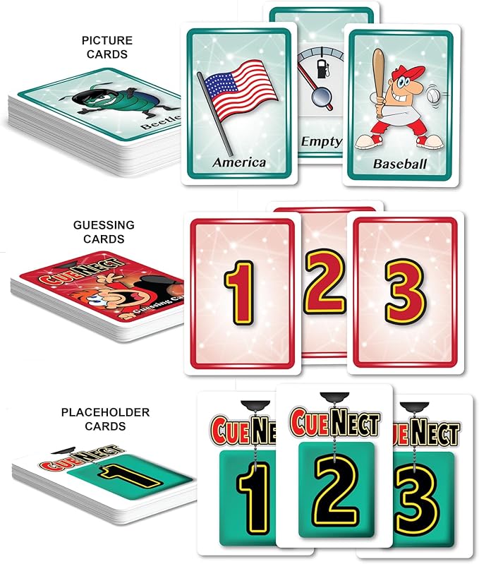 CUENECT: Wildly Fun Clue Decoding Game - Connect, Discover, & Laugh with Friends & Family – from The Makers of Moose Master-CubbioJoy