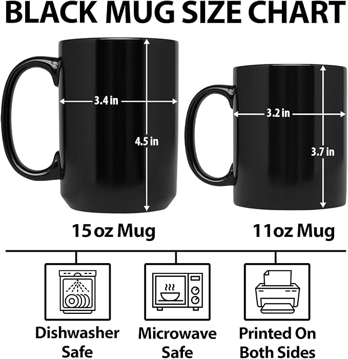 Customized Halloween British Longhair Mug with Name, Personalized British Longhair with Pumpkins Coffee Cup, Witch Cat Ceramic Mug, Pet Halloween Black Cup 11oz 15oz, Gift for Cat Dad Mom-CubbioJoy