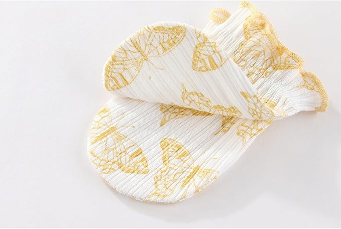 Cute Baby Girl Hats Mittens Set 10-Pack New Born Boy Caps Gloves Suit 0-6 Months Infant Accessories-CubbioJoy