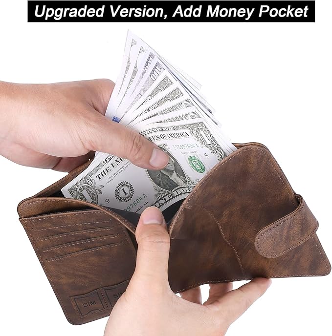 Airtag Passport Holder Cover Wallet Travel Essentials Leather Rfid Blocking Case Vacation Luggage Must Haves Travel Accessories for Men Women (117#Coffee)-CubbioJoy