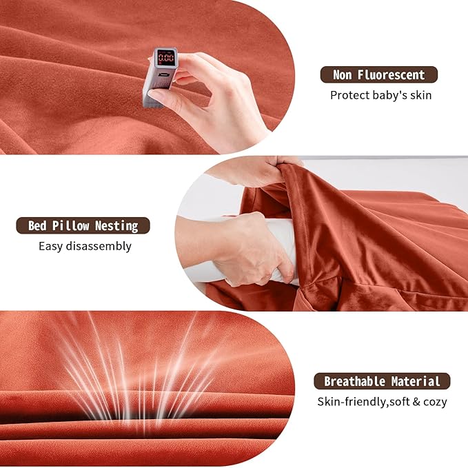 Baby Lounger for Newborns, Baby Nest & Floor Cushion, Soft Cotton, Portable Diaper Changing Pads for Boys & Girls 0-12 Months(Coffee)-CubbioJoy