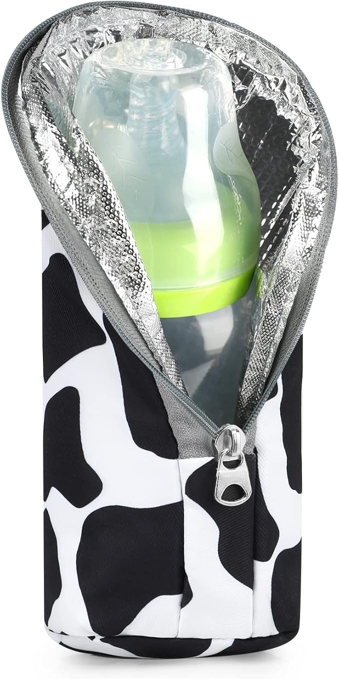 Accmor Baby Bottle Cooler Tote Bags, Insulated Breastmilk Cooler Bag, Nursing Bottle Warmer Bag for Nursing Mom Daycare Travel-CubbioJoy