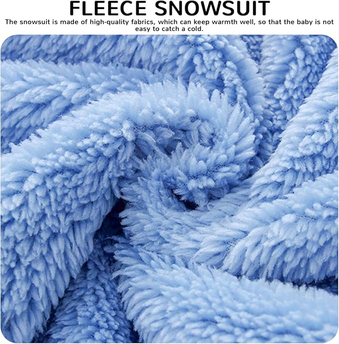 Baby Boy Girl Snowsuit Winter Warm Clothes Coat Infant Jumpsuit Toddler Outfit-CubbioJoy