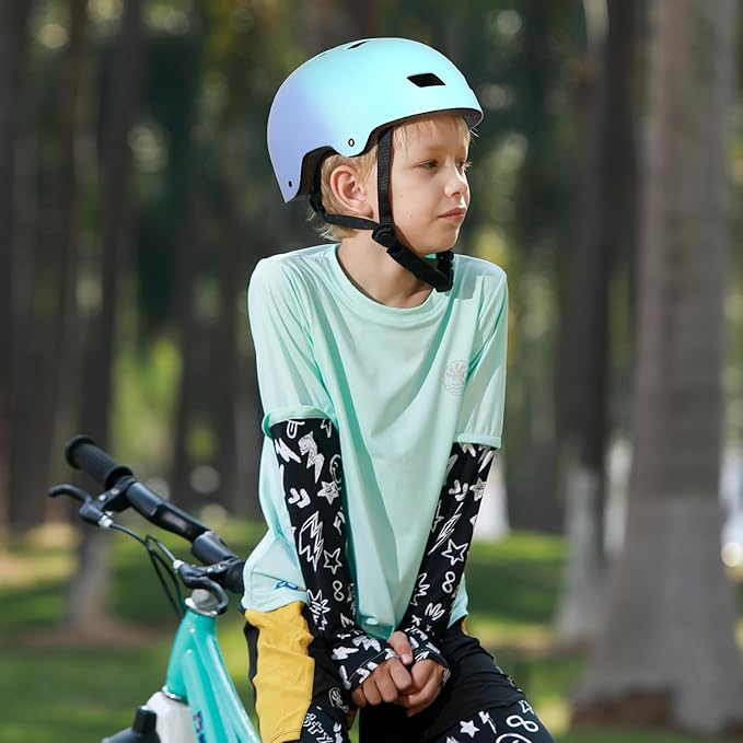 Bike Skateboard Helmet, Adjustable and Multi-Sport for Skate Scooter, 3 Sizes for Adult Youth Kids Toddler-CubbioJoy