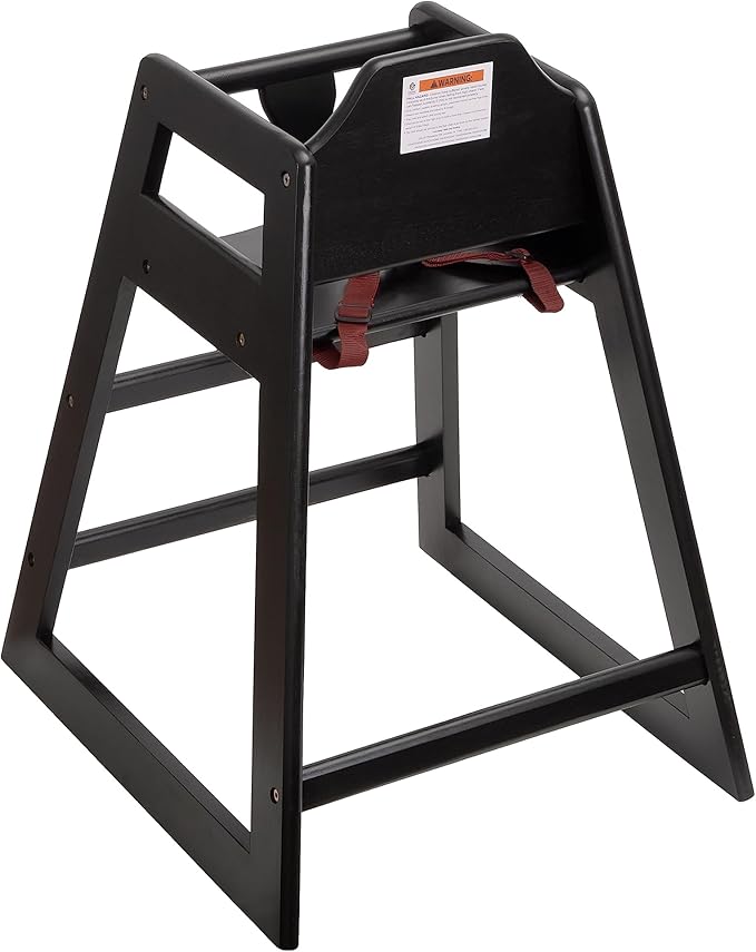 Baby Highchairs, Durable Dining Feeding Chair with Steps, High Chairs for Babies and Toddlers, Seating Ready-to-Assemble Restaurant Wood High Chair, Wooden High Chair (Highchair/Booster/Chair)-CubbioJoy