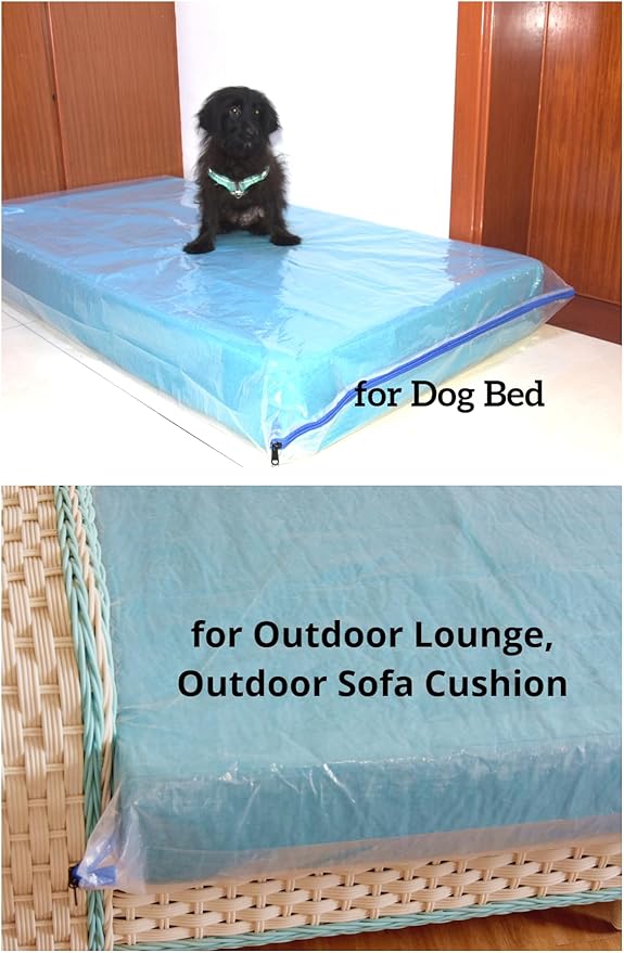 2 Pack Crib Mattress Storage Bags with Zipper -4 Mil Plastic Waterproof Crib Mattress Bags for Moving and Storage-CubbioJoy