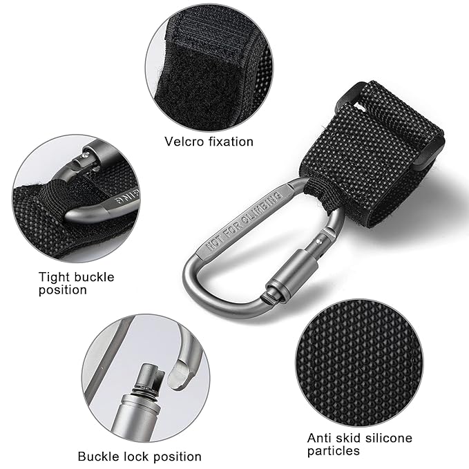 Baby Stroller Hook, Clip or Hang a Diaper Bag to Your Pram or Buggy, 2 Pieces-CubbioJoy