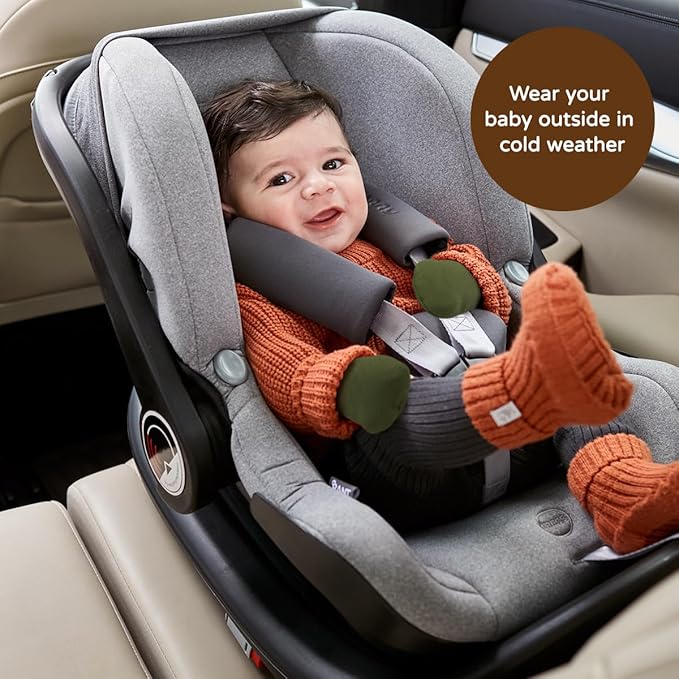 Cute Baby Mittens Newborn, No Scratch Baby Boy Mittens, Baby Girl Hat Gloves for Toddlers, Infant, Newborn-CubbioJoy