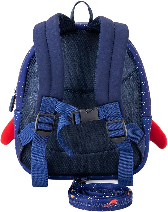 JiePai Toddler Rocket Backpack Leash Anti-lost Waterproof 3D Cartoon Kids Backpack-CubbioJoy