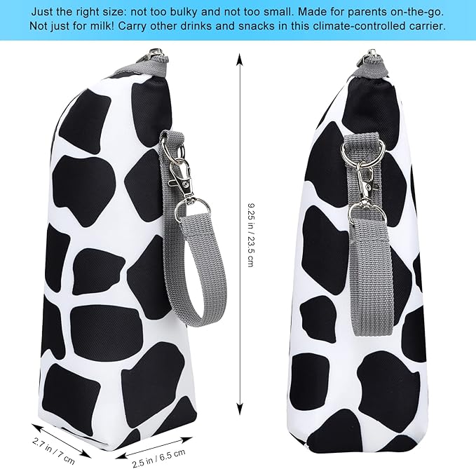 Accmor Baby Bottle Cooler Tote Bags, Insulated Breastmilk Cooler Bag, Nursing Bottle Warmer Bag for Nursing Mom Daycare Travel-CubbioJoy